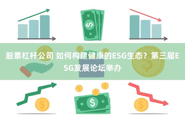 股票杠杆公司 如何构建健康的ESG生态？第三届ESG发展论坛举办