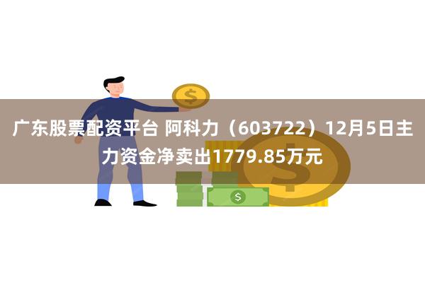 广东股票配资平台 阿科力（603722）12月5日主力资金净卖出1779.85万元