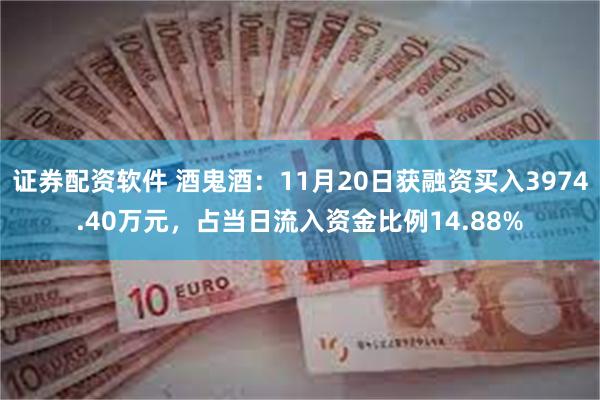 证券配资软件 酒鬼酒：11月20日获融资买入3974.40万元，占当日流入资金比例14.88%