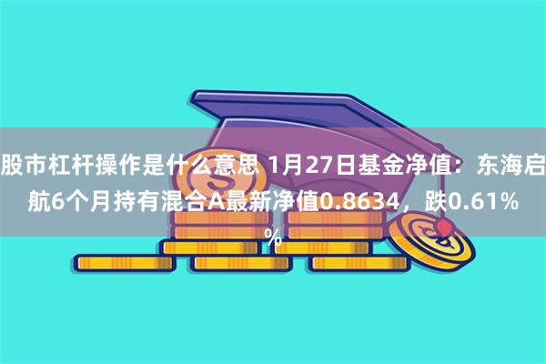 股市杠杆操作是什么意思 1月27日基金净值：东海启航6个月持有混合A最新净值0.8634，跌0.61%